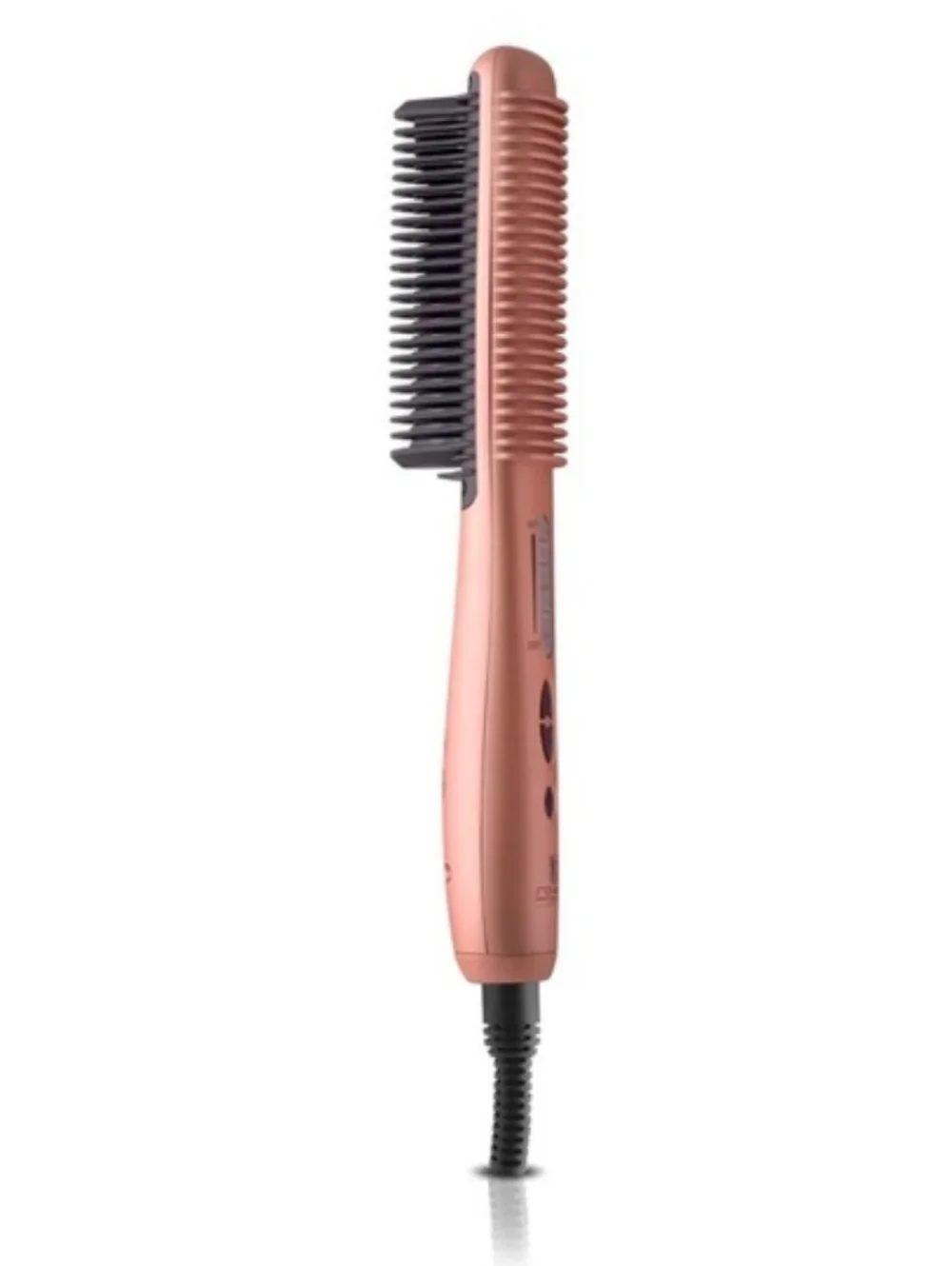 Royale Genius Heating Element Multi-Purpose Ceramic Hairbrush Rose Gold